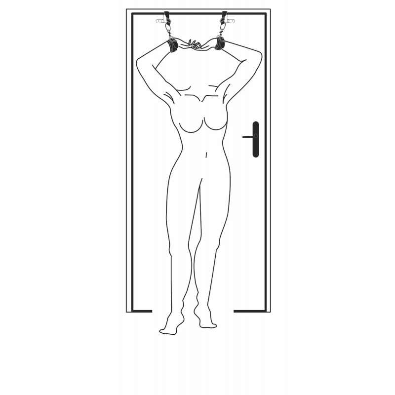 EASY TOYS OVER THE DOOR ESPOSAS NEGRAS RF: VC73757 - Imagen 7