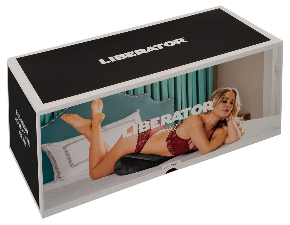 COJÍN DEL AMOR JAZZ LIBERATOR NEGRO     RF: VC77152