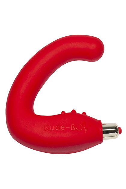 ANAL PROSTÁTICO  VIBRADOR PUNTO - G RUDE-BOY 7 Funciones    ROJO RF:VC60571